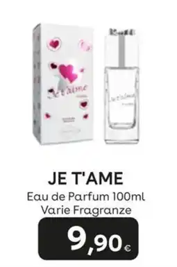 Idea bellezza Je t'ame offerta
