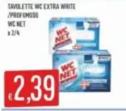 Mercadò Tavolette wc extra white wc net offerta