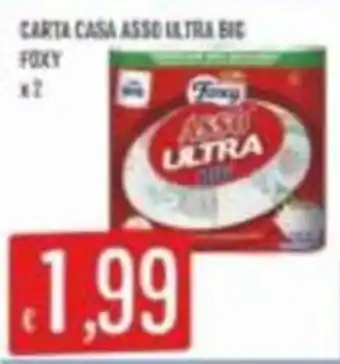 Carta casa asso ultra big foxy
