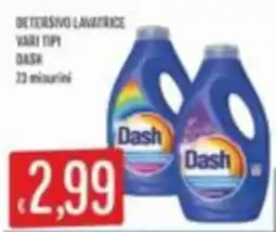 Mercadò Detersivo lavatrice vari tipi Dash offerta