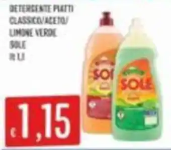 Detergente piatti Sole