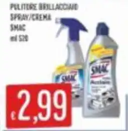 Mercadò Pulitore brillantante spray/crema Smac offerta