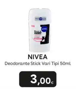 Idea bellezza NIVEA Deodorante Stick Vari Tipi offerta