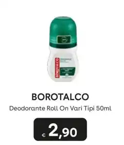 Idea bellezza Borotalco Deodorante Roll On Vari Tipi offerta