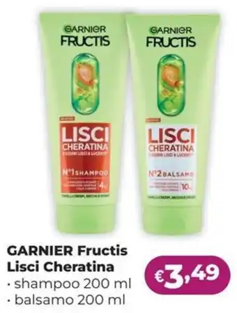 Garnier Fructis Lisci Cheratina