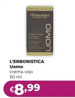 La Saponeria L'Erboristica Uomo crema viso offerta