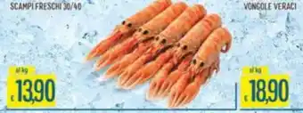 Scampi freschi 30/40