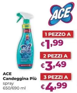 La Saponeria ACE Candeggina Più spray offerta