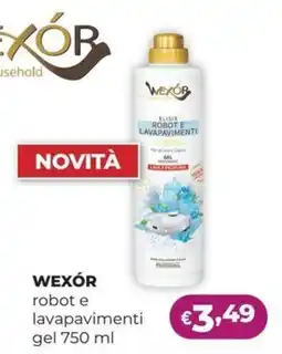 La Saponeria Wexór robot e lavapavimenti gel offerta