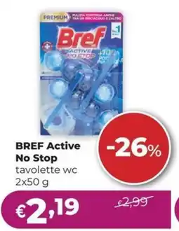 La Saponeria Bref Active No Stop offerta
