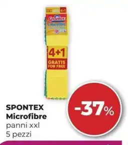 La Saponeria Spontex Microfibra panni xxl offerta