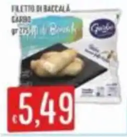 Mercadò Filetto di baccalà carico offerta