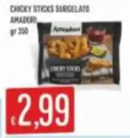 Mercadò Chicky sticks surgelato Amadori offerta
