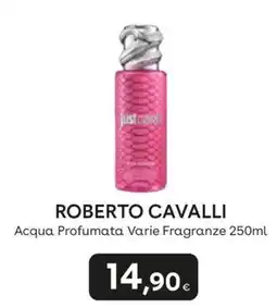 Idea bellezza Roberto Cavalli Acqua Profumata Varie Fragranze offerta