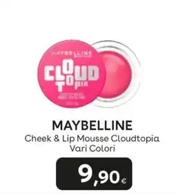 Idea bellezza Maybelline Cheek & Lip Mousse Cloudtopia offerta