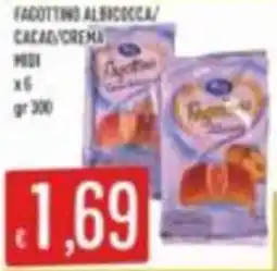 Mercadò Fagottino albicocca/cacao/crema offerta