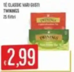 Mercadò Tè classic vari gusti Twinings offerta
