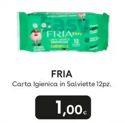 Idea bellezza Fria carta igienica in salviette offerta