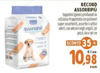 AssorbiPiù tappetini igienici profumati