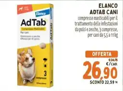 Pet Store Conad Elanco AdTab Cani offerta