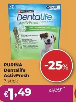 La Saponeria Purina Dentalife ActivFresh offerta
