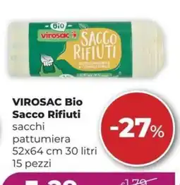 La Saponeria VIROSAC Bio Sacco Rifiuti offerta