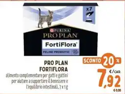 Pet Store Conad Pro Plan Fortiflora offerta