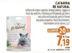 Pet Store Conad Cat&Rina Be Natural offerta