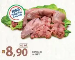 Supermercati Bruscoli Coniglio in parti offerta