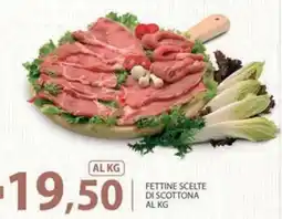 Supermercati Bruscoli Fettine scelte di scottona offerta