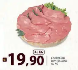 Supermercati Bruscoli Carpaccio di vitellone offerta