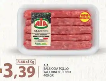 AIA Salsiccia pollo, tacchino e suino