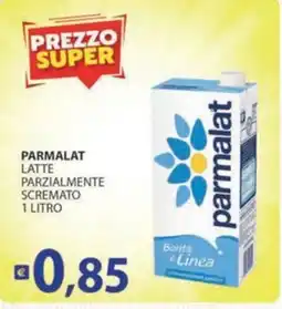 Supermercati Bruscoli Parmalat latte parzialmente scremato offerta
