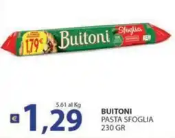 Supermercati Bruscoli Buitoni pasta sfoglia offerta