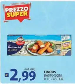 Supermercati Bruscoli Findus Bastoncini offerta