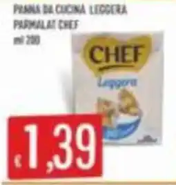 Mercadò Panna da cucina leggera Parmalat Chef offerta