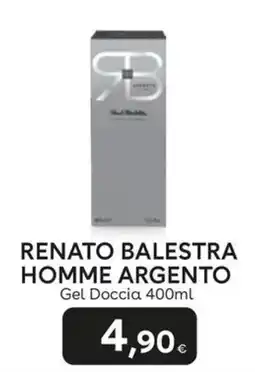 Idea bellezza Renato Balestra Homme Argento offerta