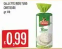 Mercadò Gallette riso tubo Curtiriso offerta