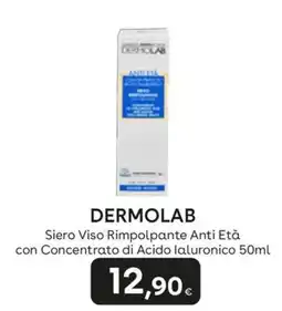 Idea bellezza Dermolab Siero Viso Rimpolpante Anti Età offerta