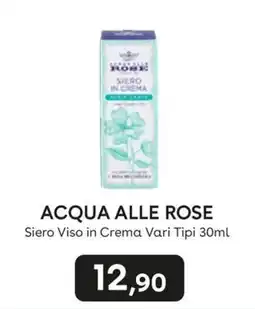 Idea bellezza Acqua alle Rose Siero Viso in Crema offerta