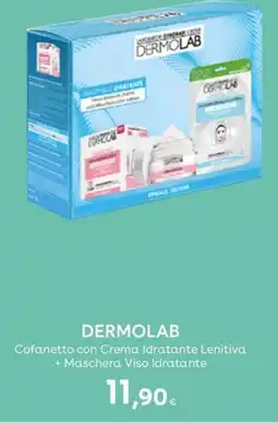 Idea bellezza Cofanetto con Crema Idratante Lenitiva + Maschera Viso Idratante DERMOLAB offerta