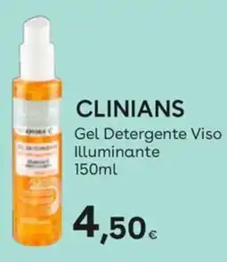 Idea bellezza Clinians Gel Detergente Viso Illuminante offerta