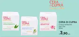 Idea bellezza Cera di Cupra Crema Idratante offerta