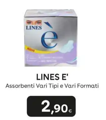 Lines e' assorbenti