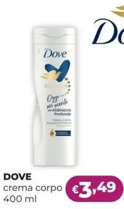 La Saponeria Dove crema corpo offerta