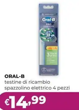La Saponeria Oral-B testine di ricambio spazzolino elettrico offerta