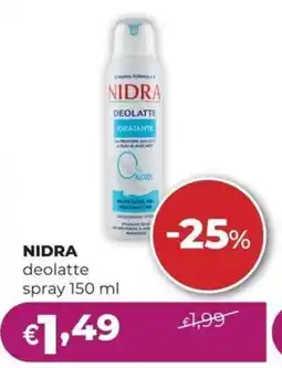 La Saponeria Nidra deolatte offerta