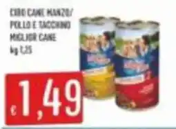 Mercadò Cibo cane manzo/pollo e tacchino miglior cane offerta