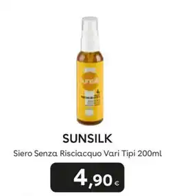 Idea bellezza Sunsilk Siero Senza Risciacquo Vari Tipi offerta
