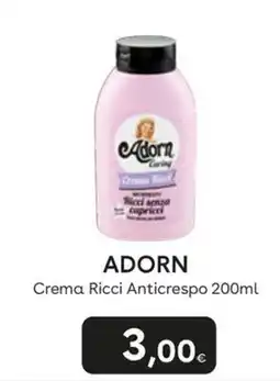Idea bellezza Adorn Crema Ricci Anticrespo offerta